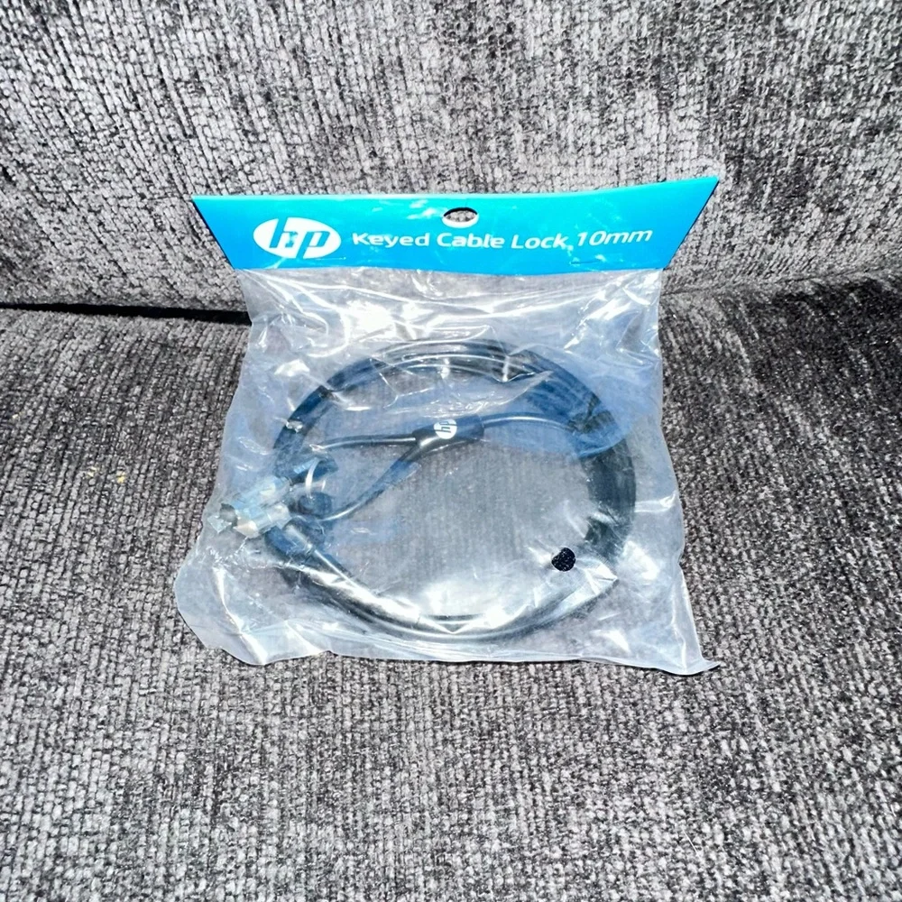 HP Keyed Cable Lock 10mm